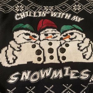 Ardene “Chillin With My Snowmies” Christmas Sweater